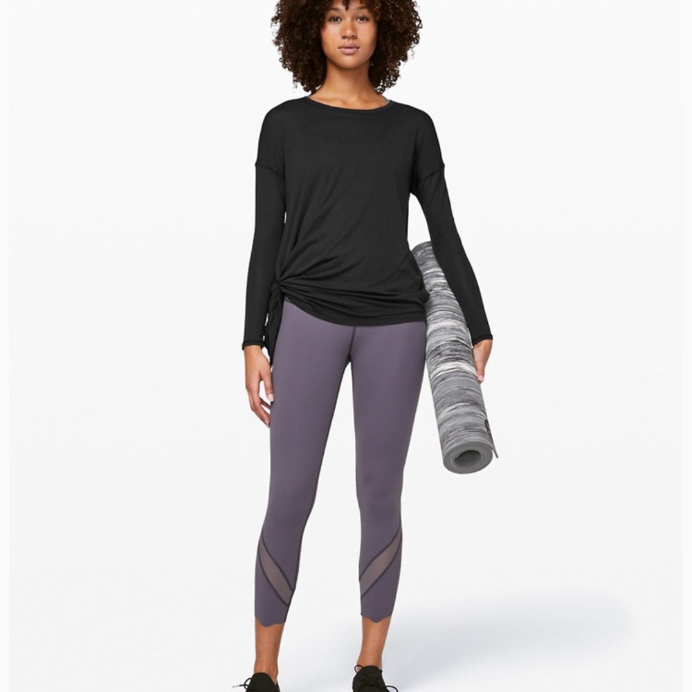 Lululemon to the point long sleeve shirt
